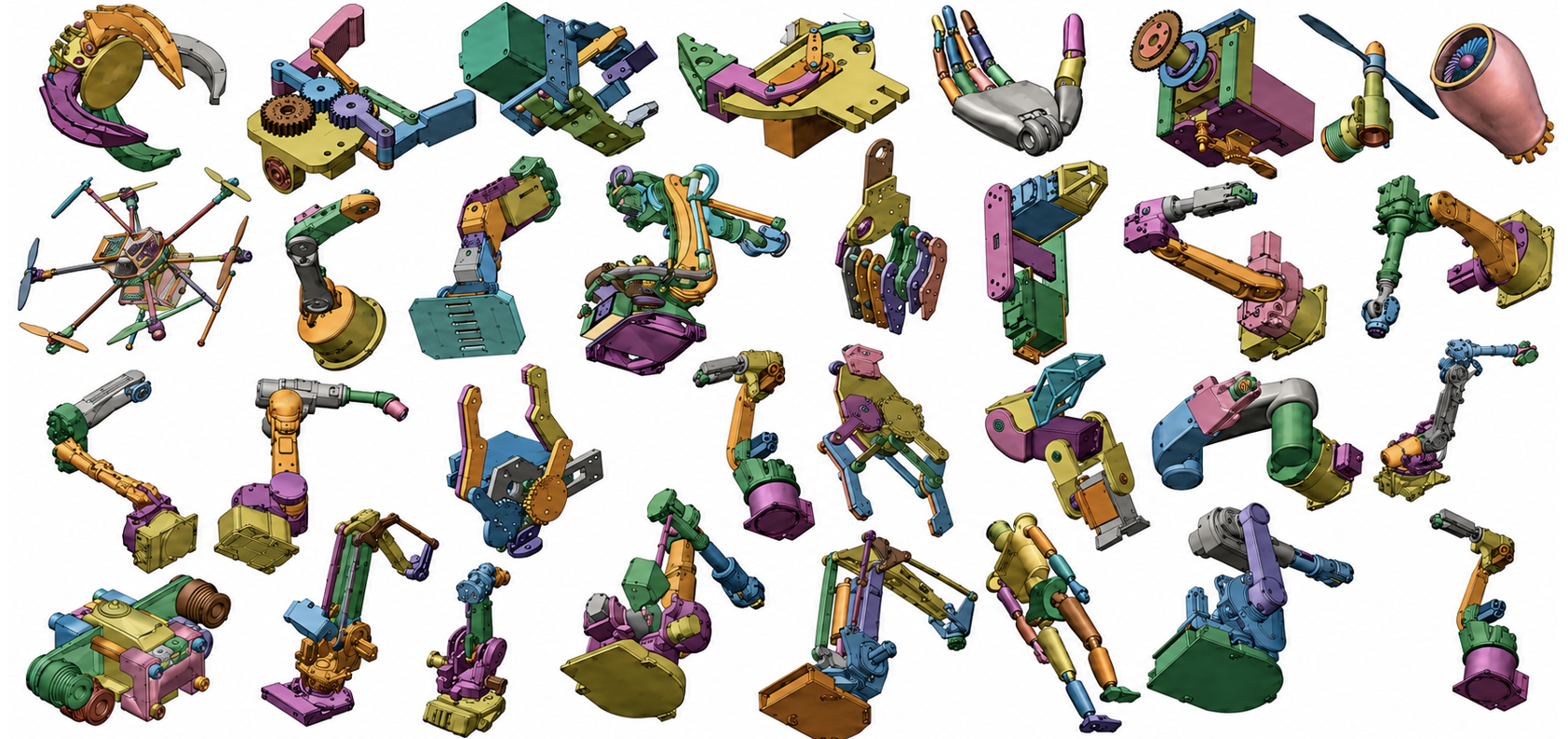 OmniCAD industrial assembly benchmark overview